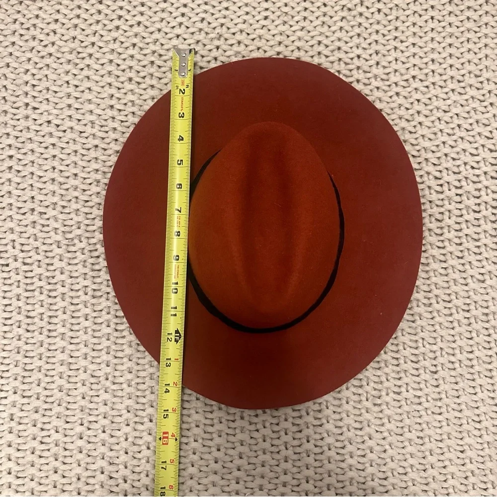 Terracotta Canyon Felt Lifestyle Travel Hat - Picture 5 of 7